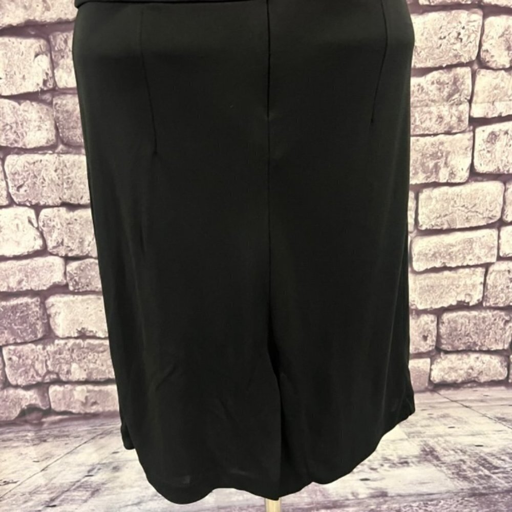MNG By Mango Purple & Black Sleeveless Cowl Neck Dress Size 8 - Picture 8 of 10